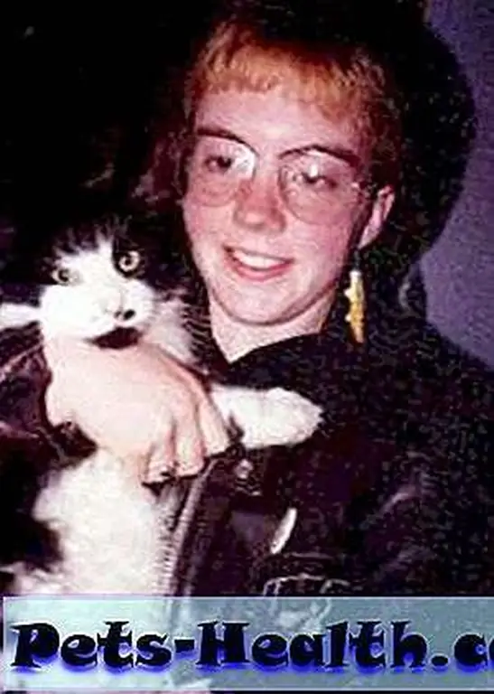 Purr Bear and me, 1988. Purr Bear and me, 1988.