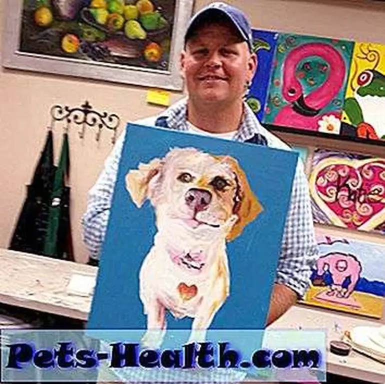 A soldier from Fort Hood painted his beloved dog at one of our classes. A soldier from Fort Hood painted his beloved dog at one of our classes.