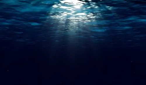 Открытое море.