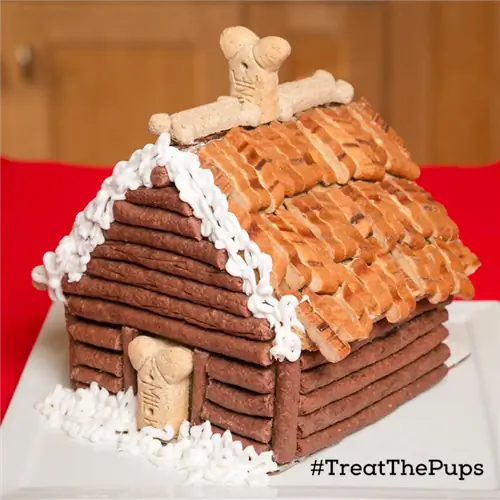 TreatThePups – Как построить пряничный домик для щенков