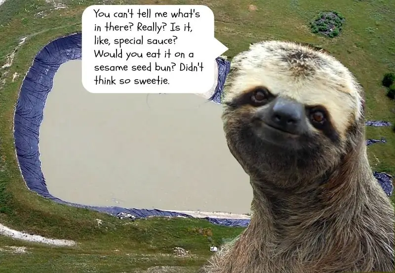 Снисходительный ленивец считает, что гидроразрыв - это нелепо