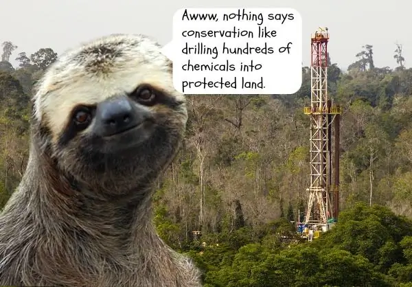 Снисходительный ленивец считает, что гидроразрыв - это нелепо