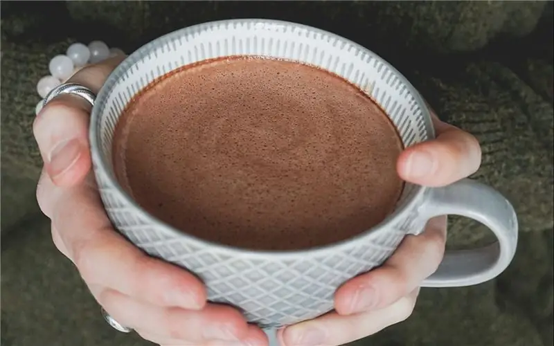 Веганский горячий шоколад Maccacino Веганский горячий шоколад Maccacino