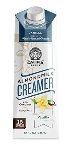 Сливки для кофе с миндальным молоком и кокосом Califia Farms Сливки для кофе с миндальным молоком и кокосом Califia Farms