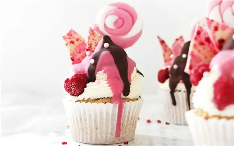 Кексы Candyland Raspberry