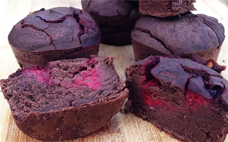 Веганские пирожные из черной фасоли без глютена без муки