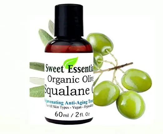 100% чистое веганское органическое масло сквалана Sweet Essentials 100% чистое веганское органическое масло сквалана Sweet Essentials