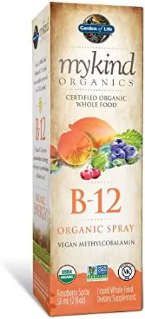 Жидкая витаминная добавка Garden of Life B12