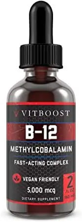 VitBoost Vegan Liquid B-12 капли
