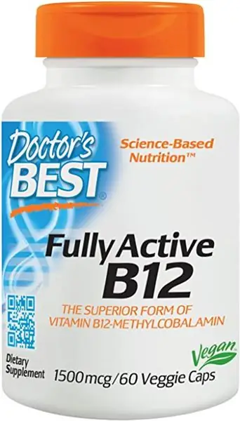 Doctor's Best, полностью активный B12
