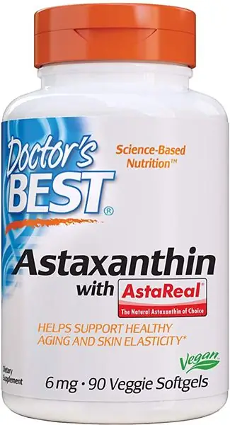 Лучший веганский астаксантин от Doctor's Best Лучший веганский астаксантин от Doctor's Best