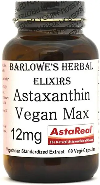 Травяные эликсиры Барлоу Astaxanthin Vegan Max Травяные эликсиры Барлоу Astaxanthin Vegan Max