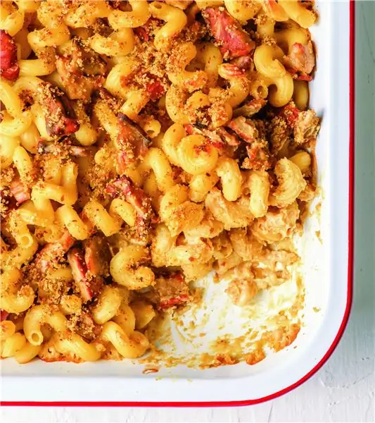 Mac’n’ Cheese с грибами из лобстера Mac’n’ Cheese с грибами из лобстера