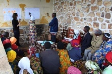 Обучение участников устойчивому сельскому хозяйству (Фото: Florence Gibert - Resilience Now)