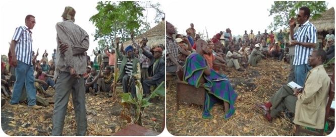 Обсуждение в сообществе ключевых экологических проблем и выбор площадок для проектов (Фото: GPRDO)