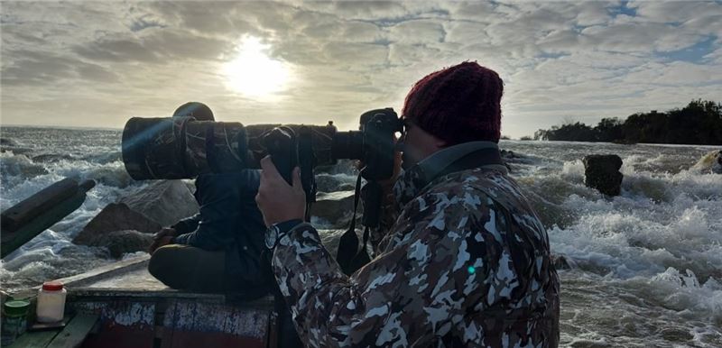 Добровольцы считают птиц в Канатир Арейн Каир © Watter Al-Bahry Добровольцы считают птиц в Канатир Арейн Каир © Watter Al-Bahry
