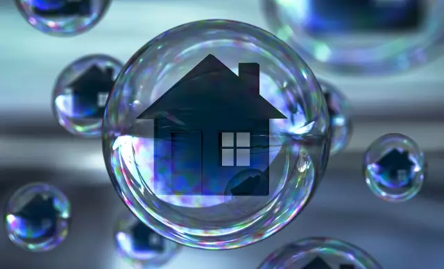 Жилье Bubble Burst влияет на зону залива