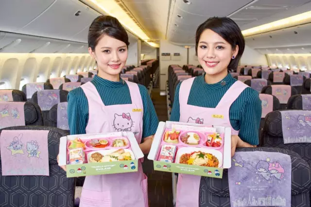 Сделайте свой следующий полет Hello Kitty, связанный с EVA Air