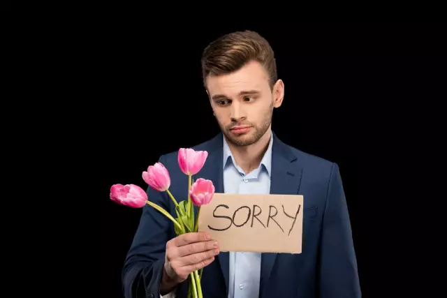 Извините, или извините, что его поймали?