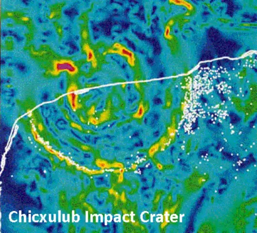 Столкновение с астероидом, убившим динозавров, охладило климат Земли больше, чем считалось ранее