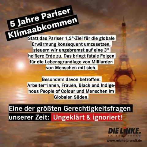 Информирование об историческом соглашении по климату