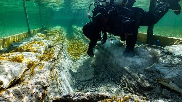 Намечено подводное поселение каменного века