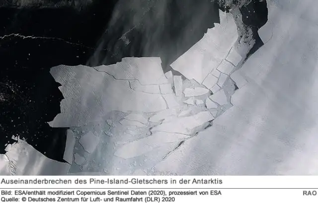 Истончение, отступление западно-антарктического ледника началось в 1940-х годах