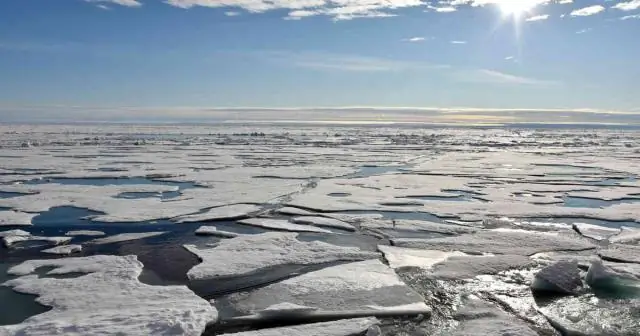 Атмосферные эффекты арктического таяния снегов