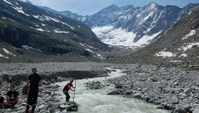 Карта глобального воздействия таяния ледников на речных беспозвоночных
