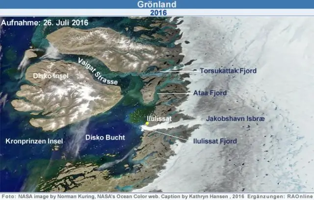 Ледяной поток, осушающий ледяной щит Гренландии, чувствителен к изменениям за последние 45 000 лет